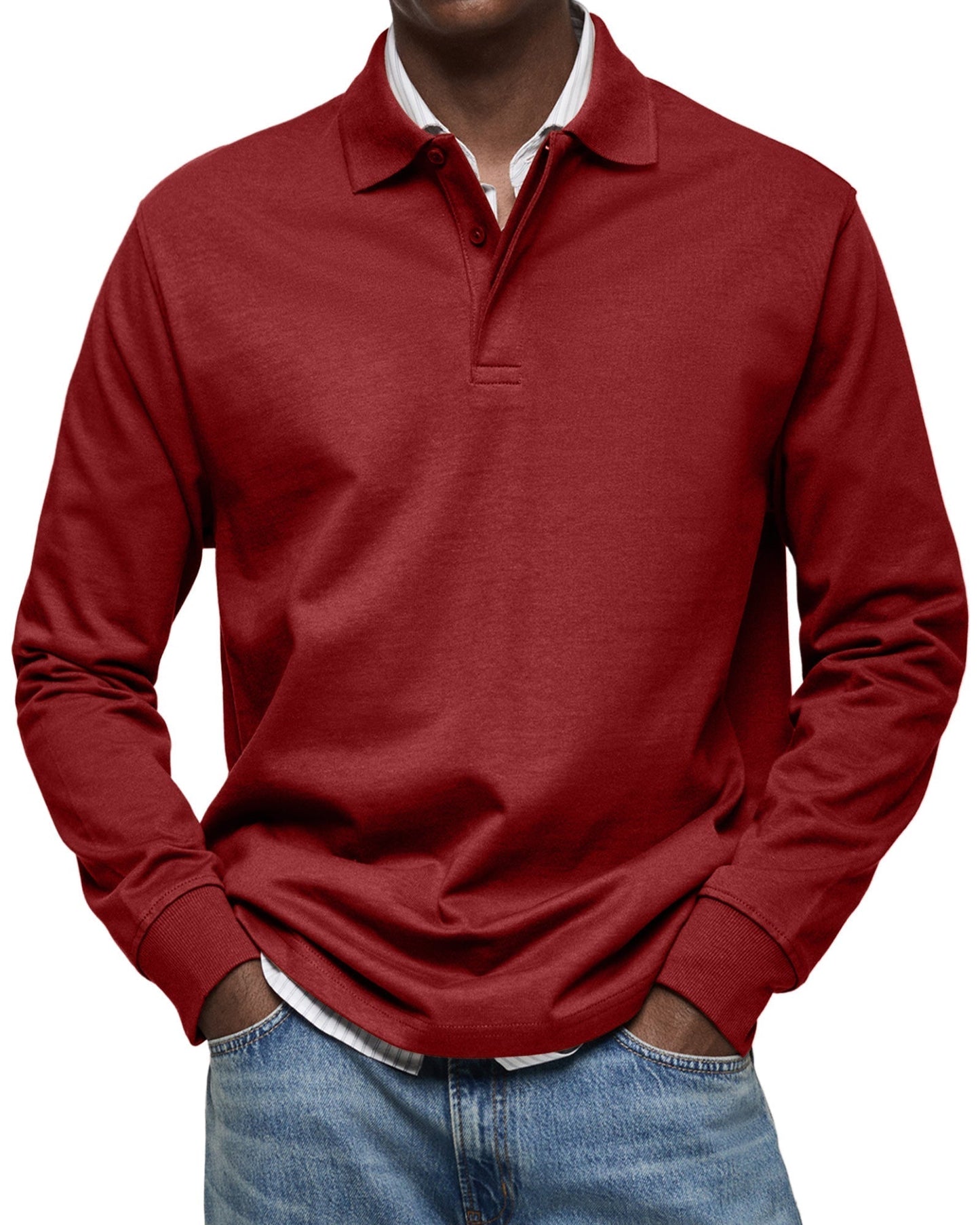 Joseba - Long Sleeve Polo Shirt