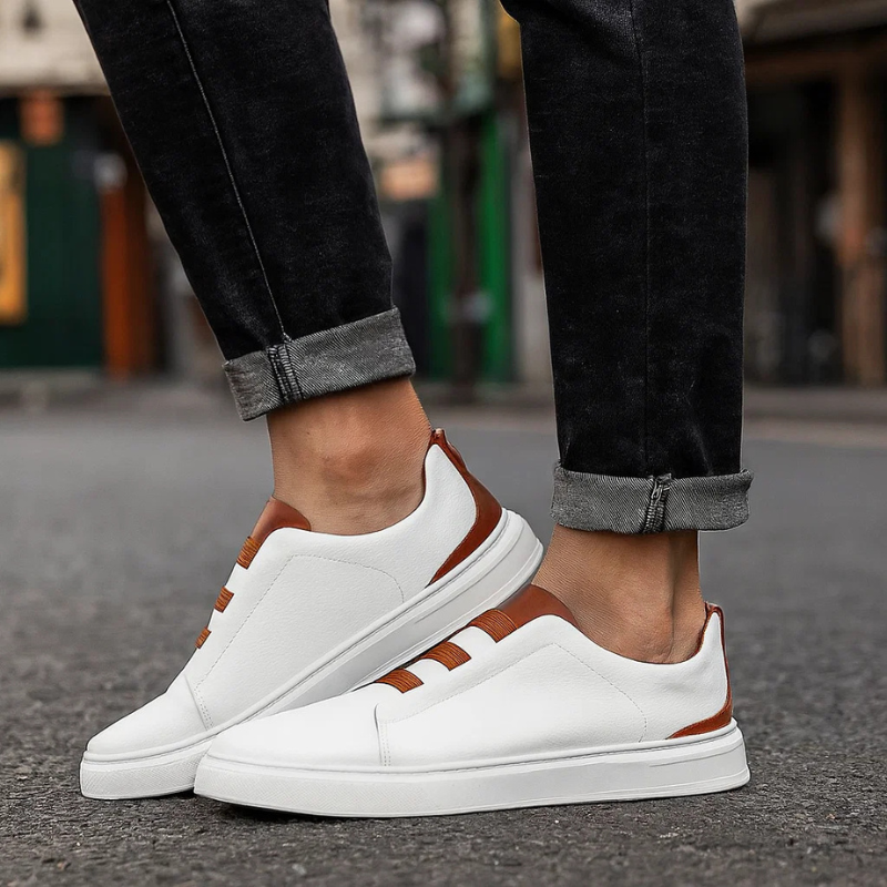Geraldo | Casual Slip On Platform Sneakers