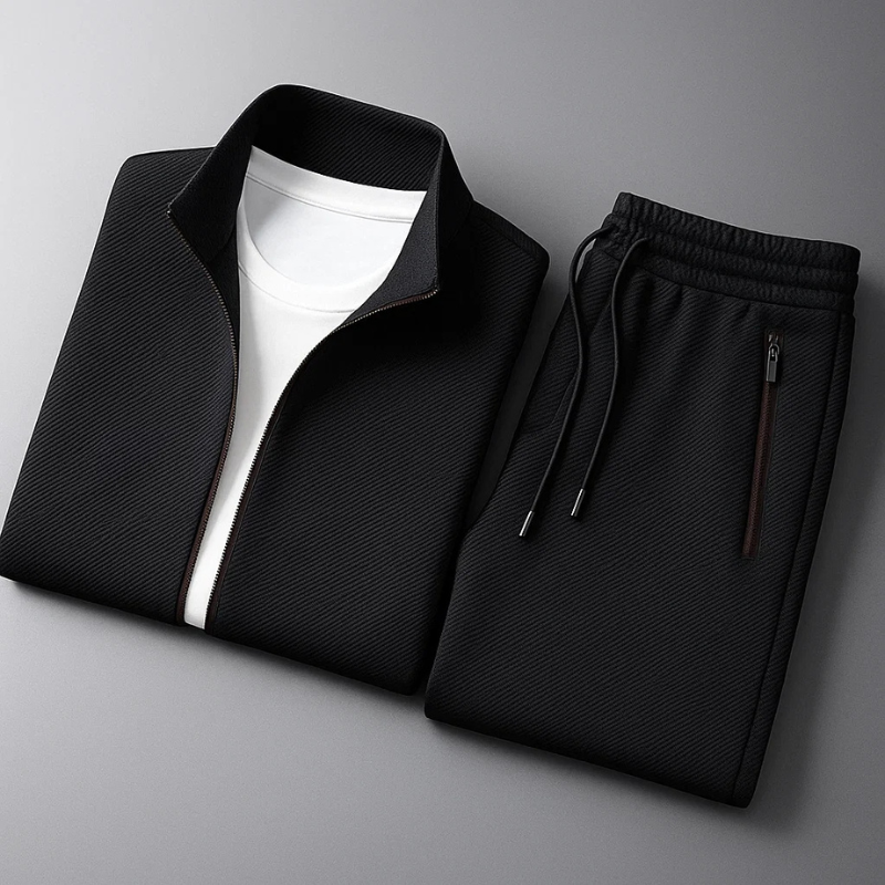 Gwynn | Zip Front Tracksuit Set