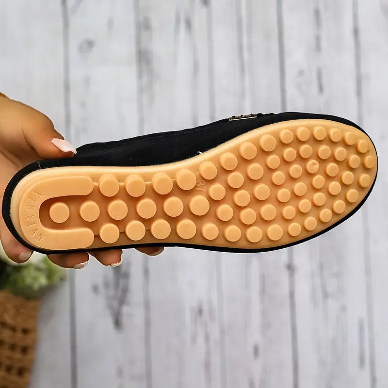 Mitsuko | Slip-On Round Toe Casual Loafers