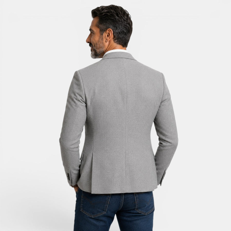 Egidio | Blazer With Notched Lapels and Two Buttons