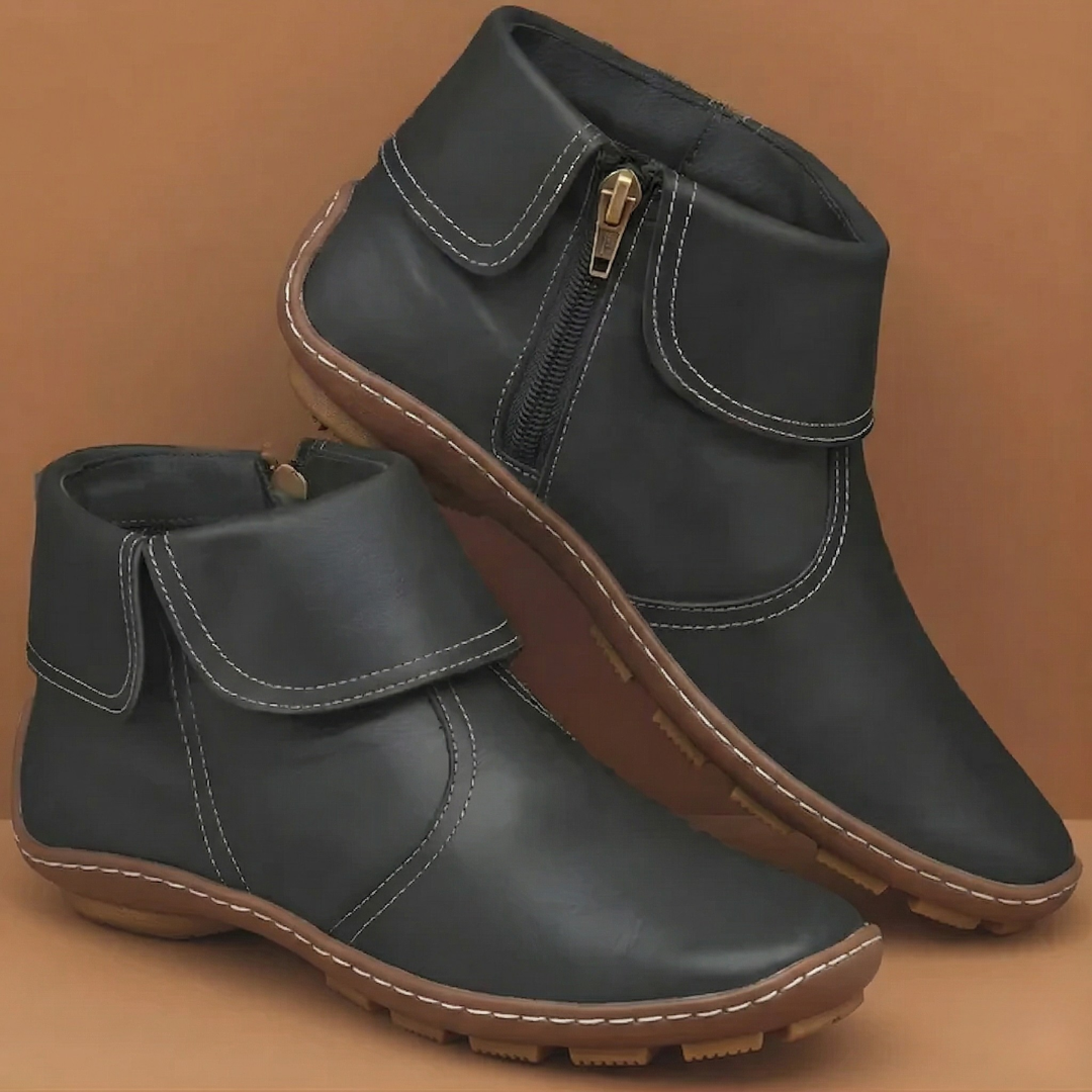 Doorthy | Side Zip Ankle Boots
