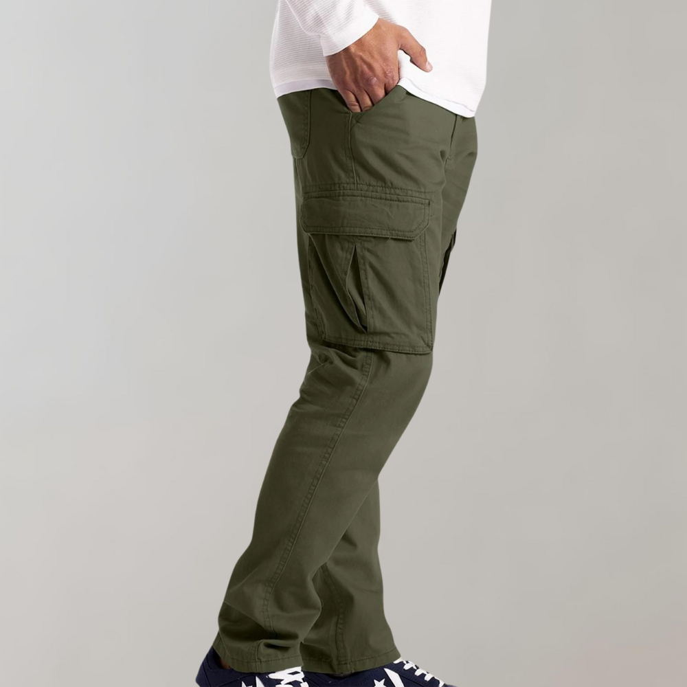 Jack | Cargo Pants With Flap Pockets and Tapered Legs