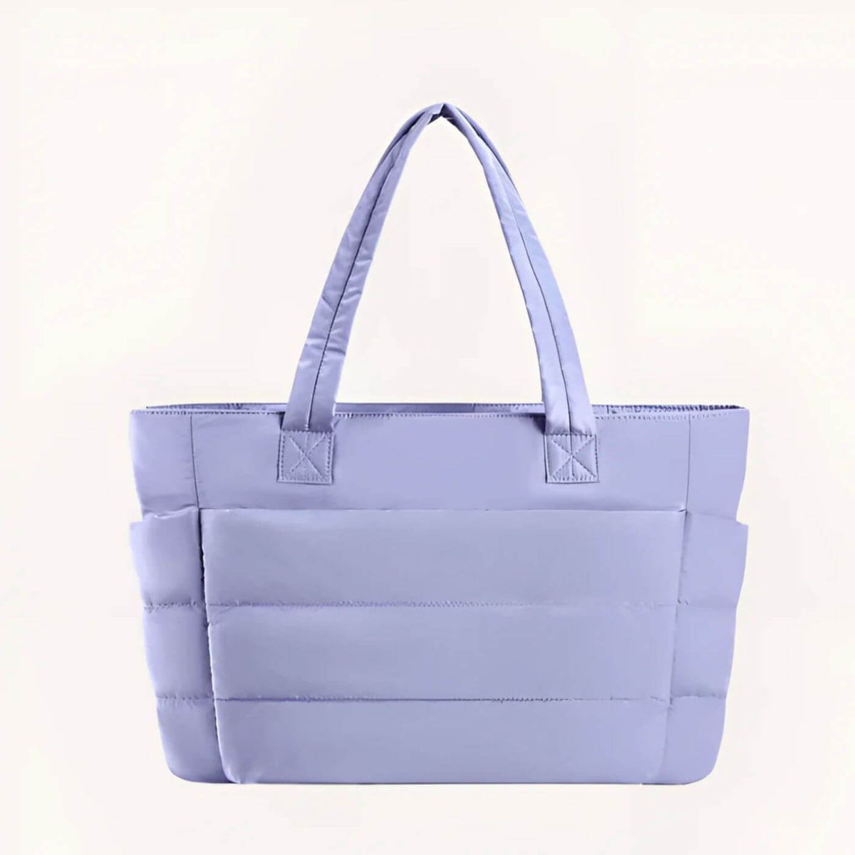Ericka | Tote Bag With Quilting and Side Pockets
