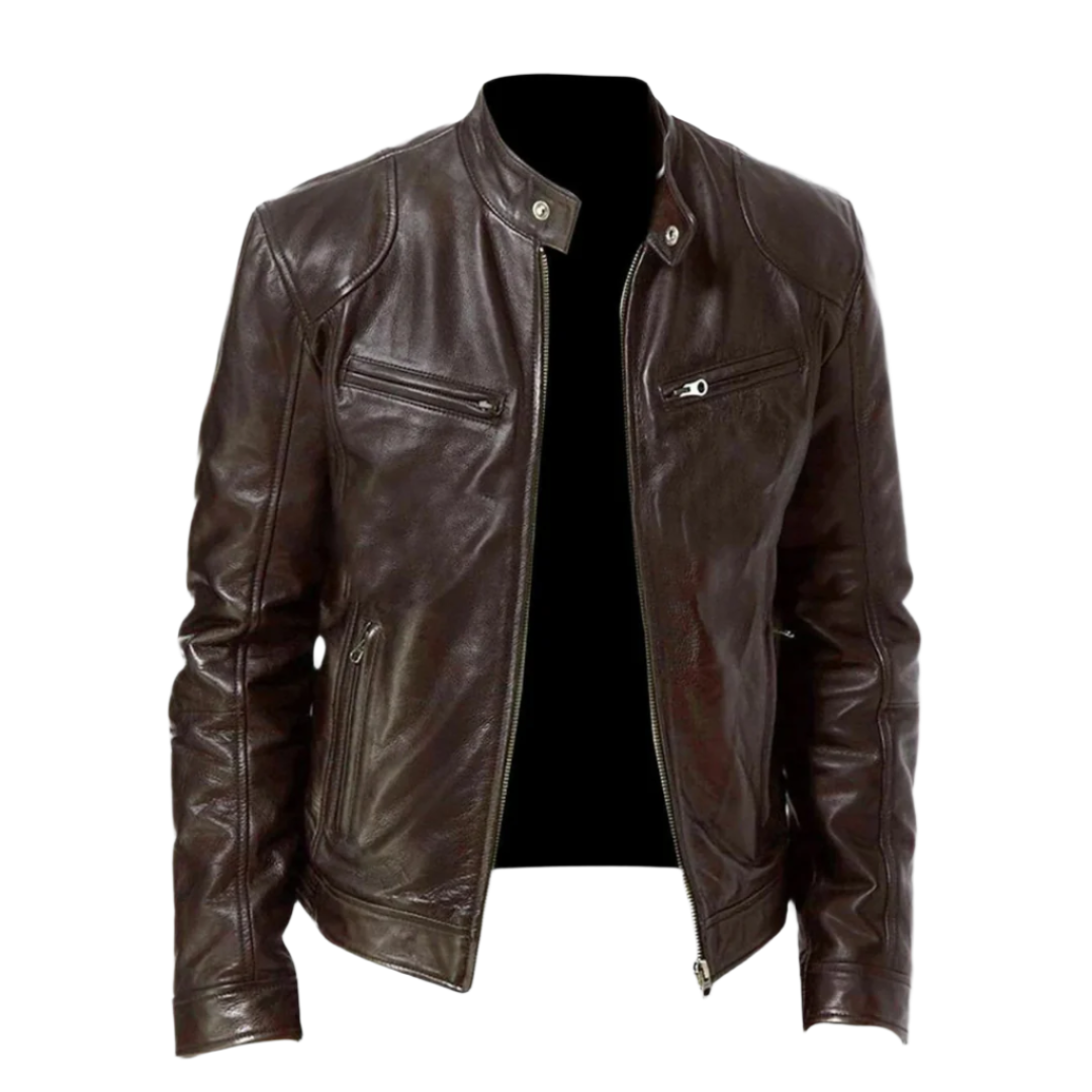 Bernice | Jacket With Stand Collar and Zippered Pockets