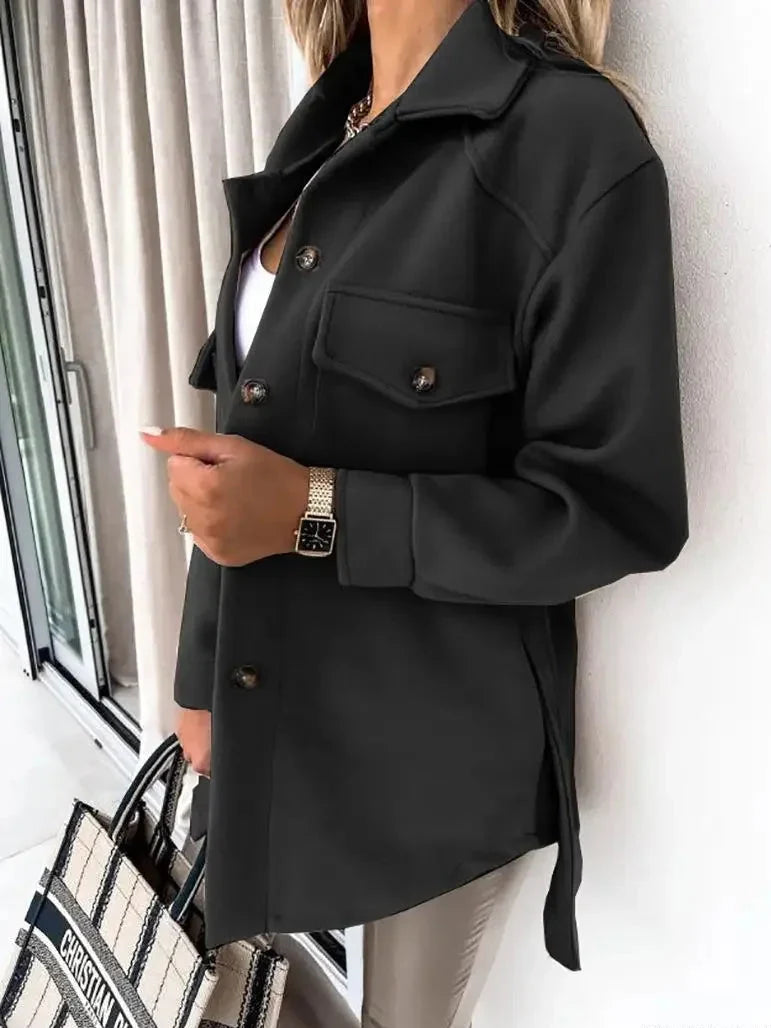 Vicky | Button Front Casual Jacket