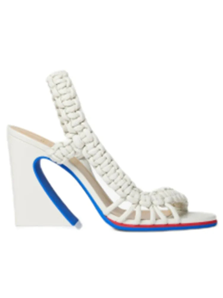 Selene | Braided Heel Sandal in Multiple Colors