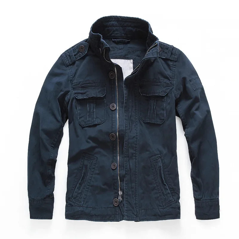 Edmond | Cargo Stand Collar Utility Jacket