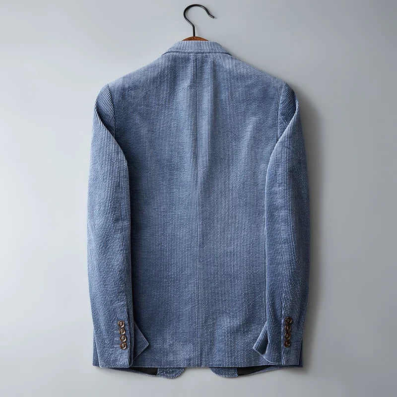 Cameron | Blazer With Corduroy Texture and Notched Lapels