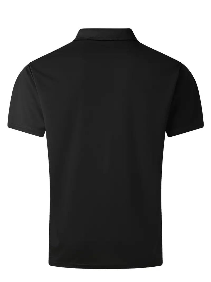 Ilan | Zip Collar Short Sleeve Polo