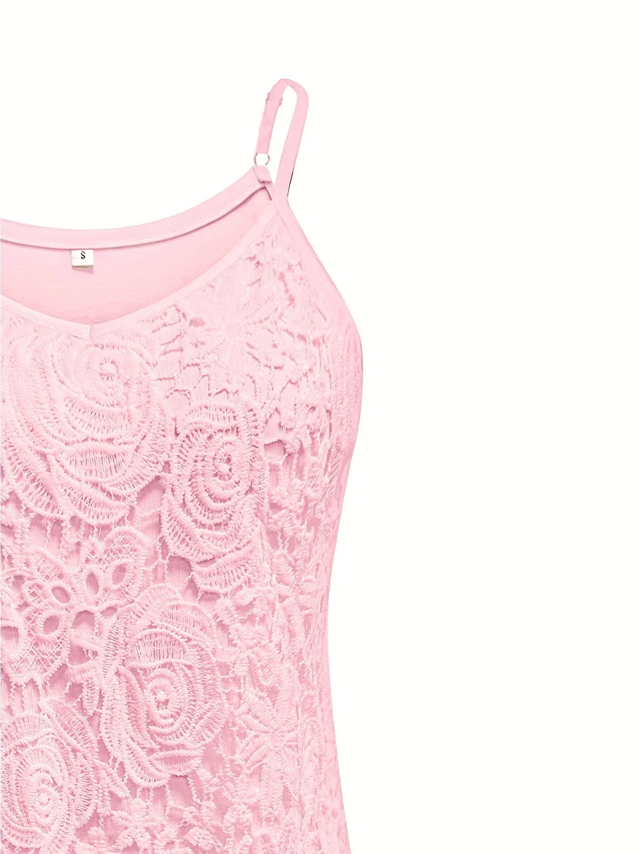 Juna | Lace V Neck Sleeveless Camisole Top
