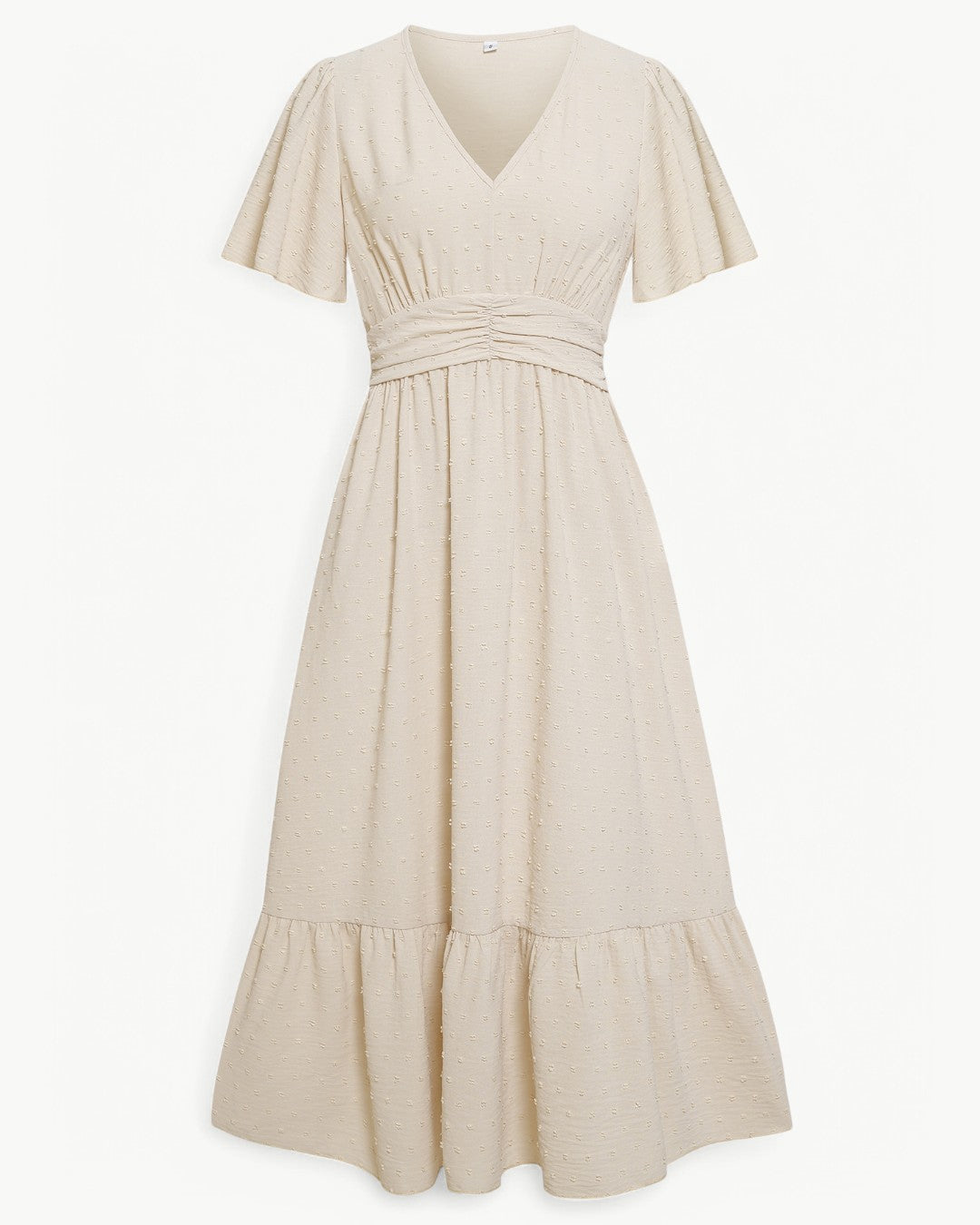 Rameena | Midi Dress V Neck Short Sleeves