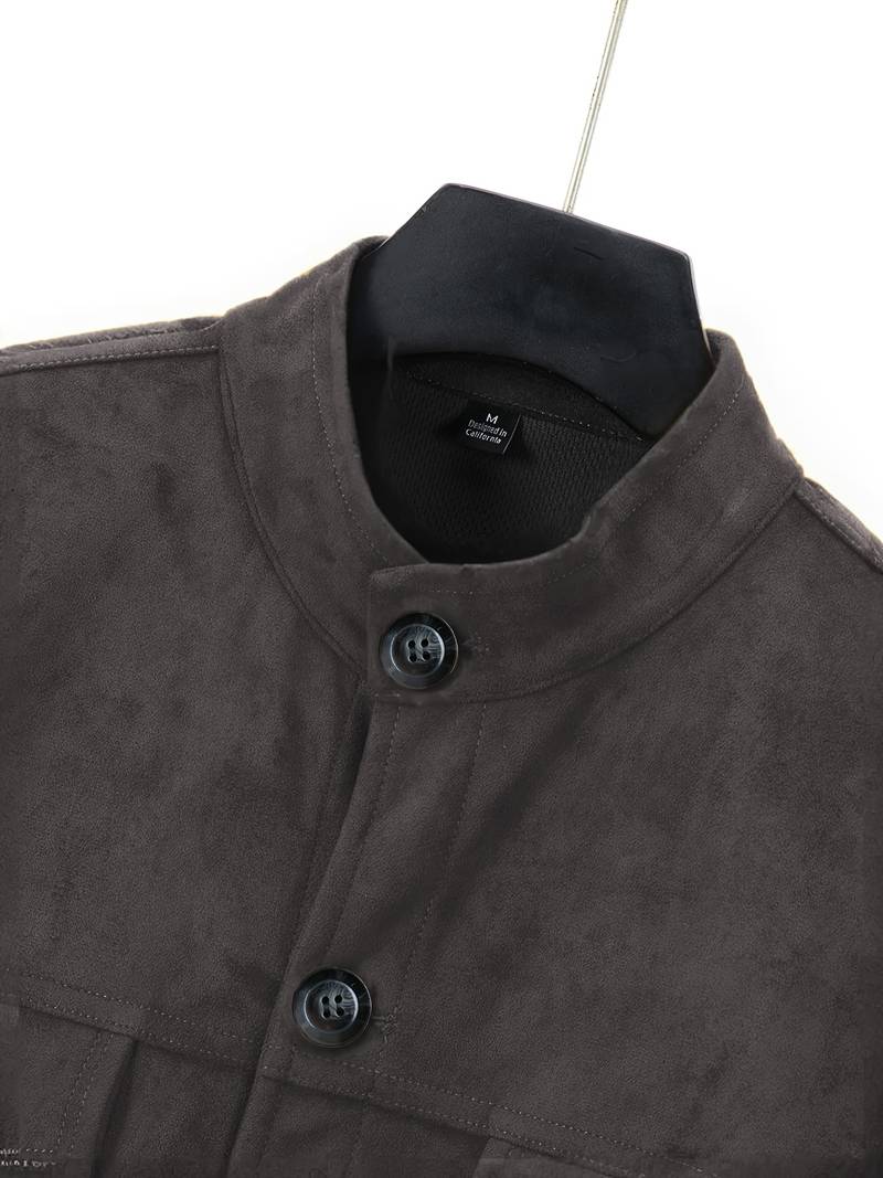 Neeman | Long Sleeve Button Front Utility Jacket