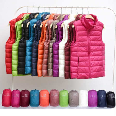 Elenia | Puffer Vest Sleeveless Quilted Zip Front