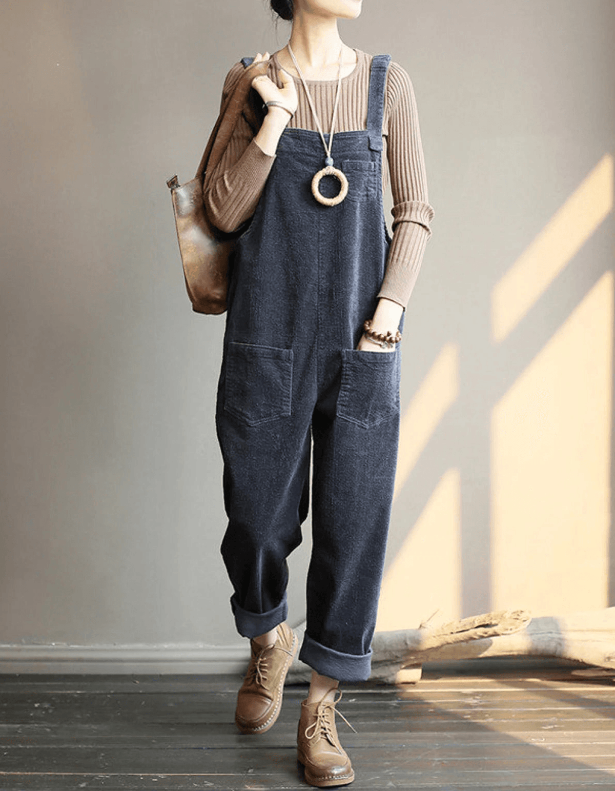 Samira | Overalls With Patch Pockets and Relaxed Fit