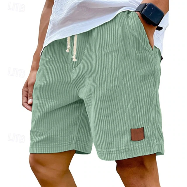 Dearen | Corduroy Casual Drawstring Shorts