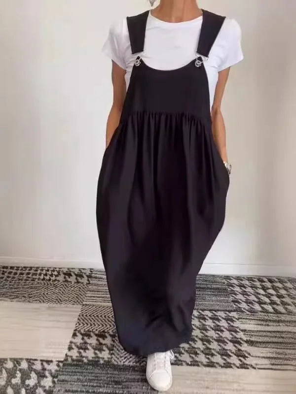 Regla | Loose Fit Overall Maxi Dress
