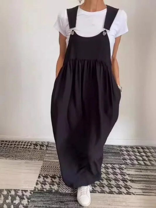 Regla | Loose Fit Overall Maxi Dress