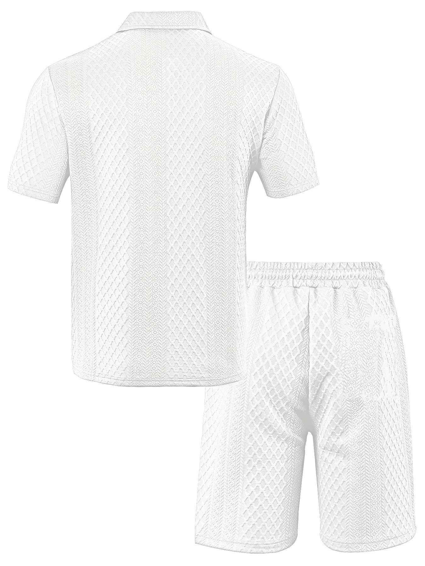 Francisco | Textured Short Sleeve Polo Set