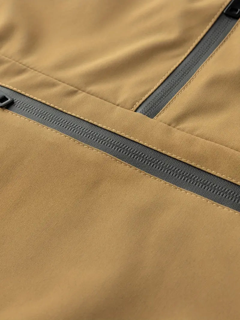 Shepard | Hooded Half-Zip Pullover Jacket with Pocket