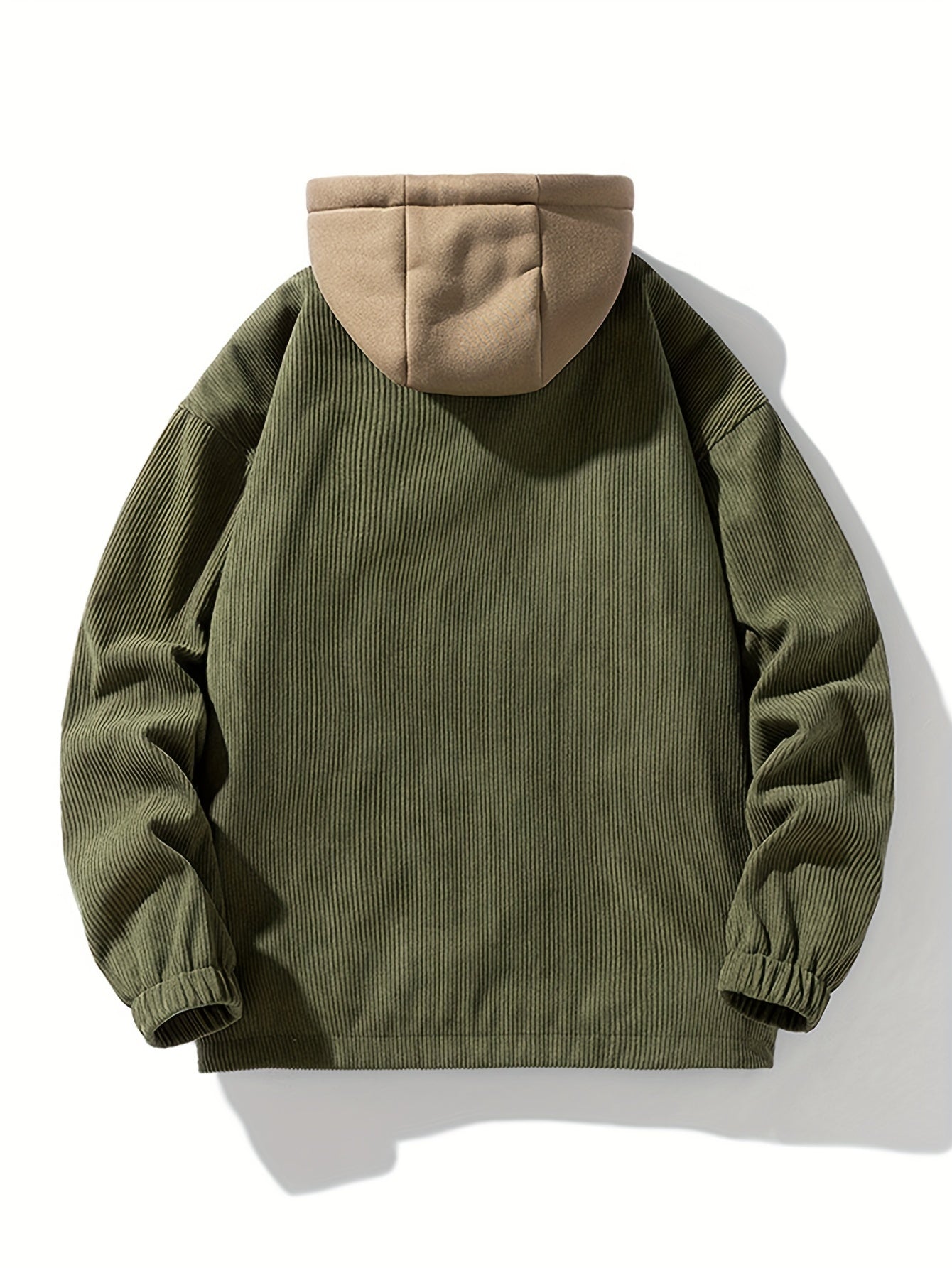 Jacques | Hooded Long Sleeve Corduroy Jacket