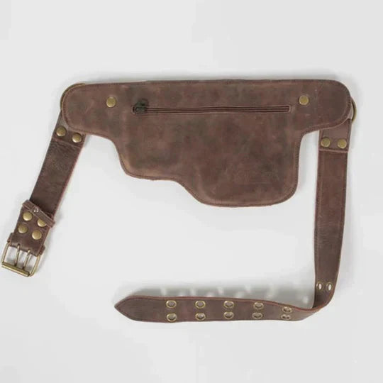 Hinka - Belt Bag Flap Pocket Waist Pouch
