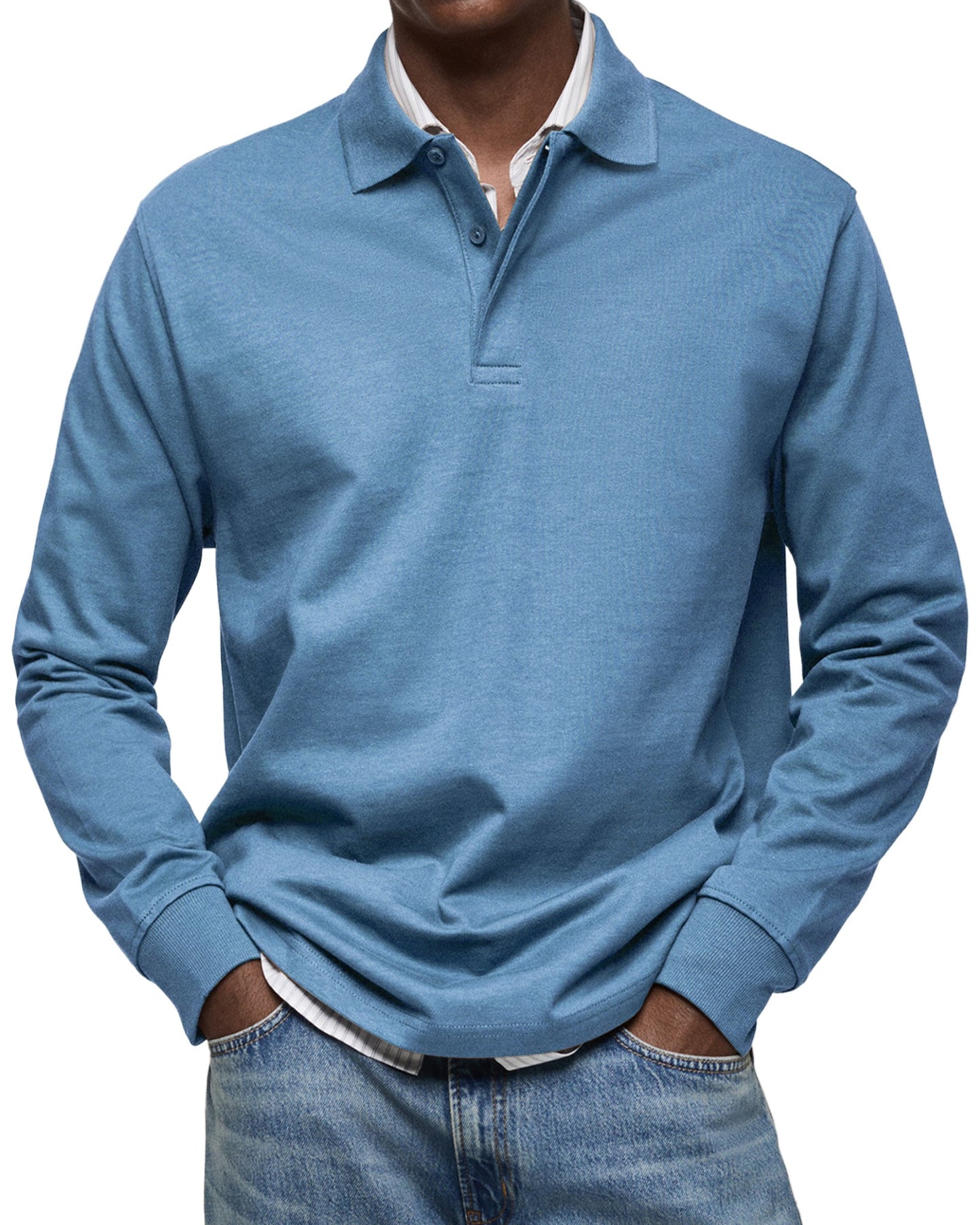 Joseba - Long Sleeve Polo Shirt