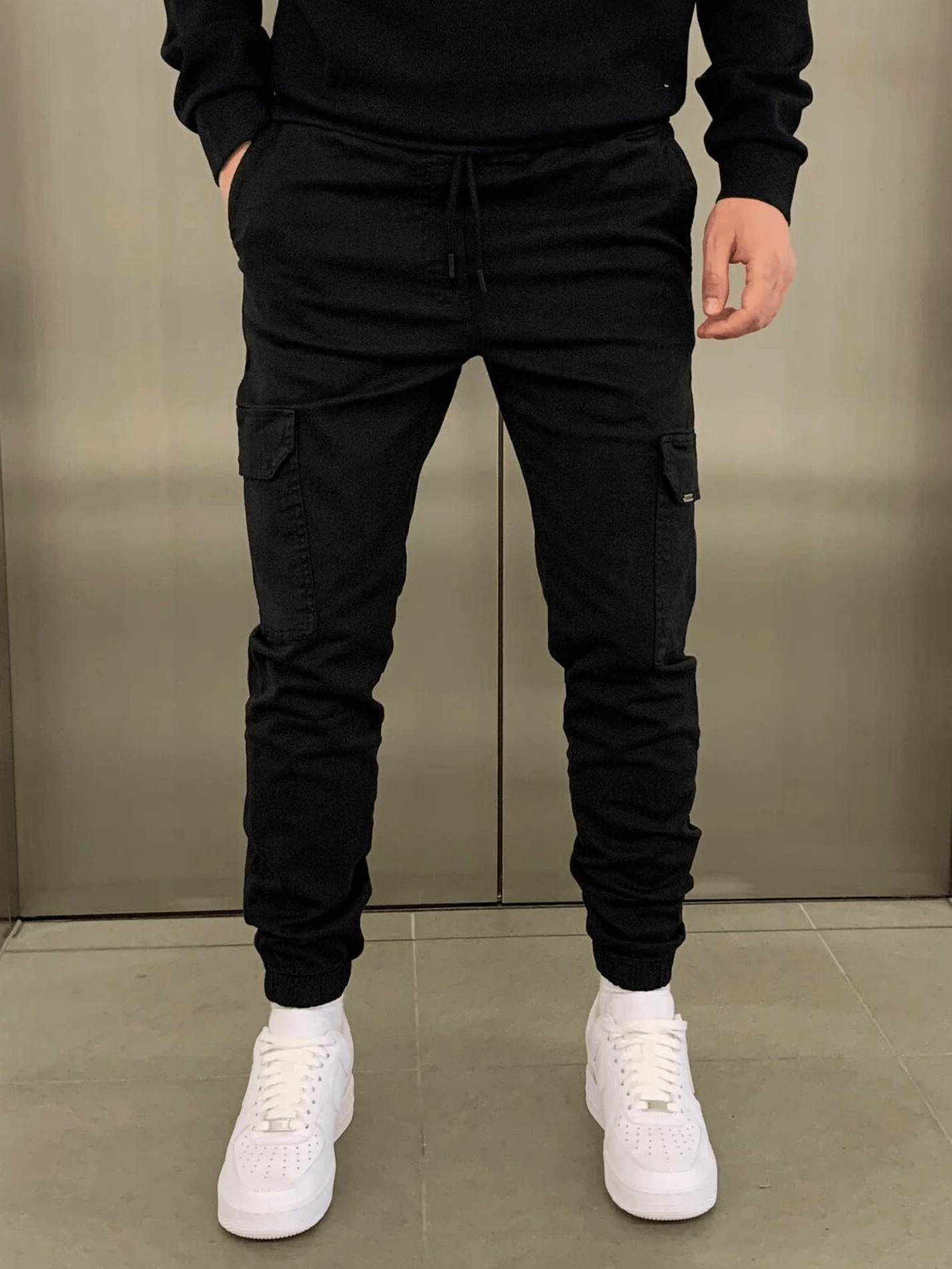 Marko - Cargo Jogger Pants Slim Fit Drawstring