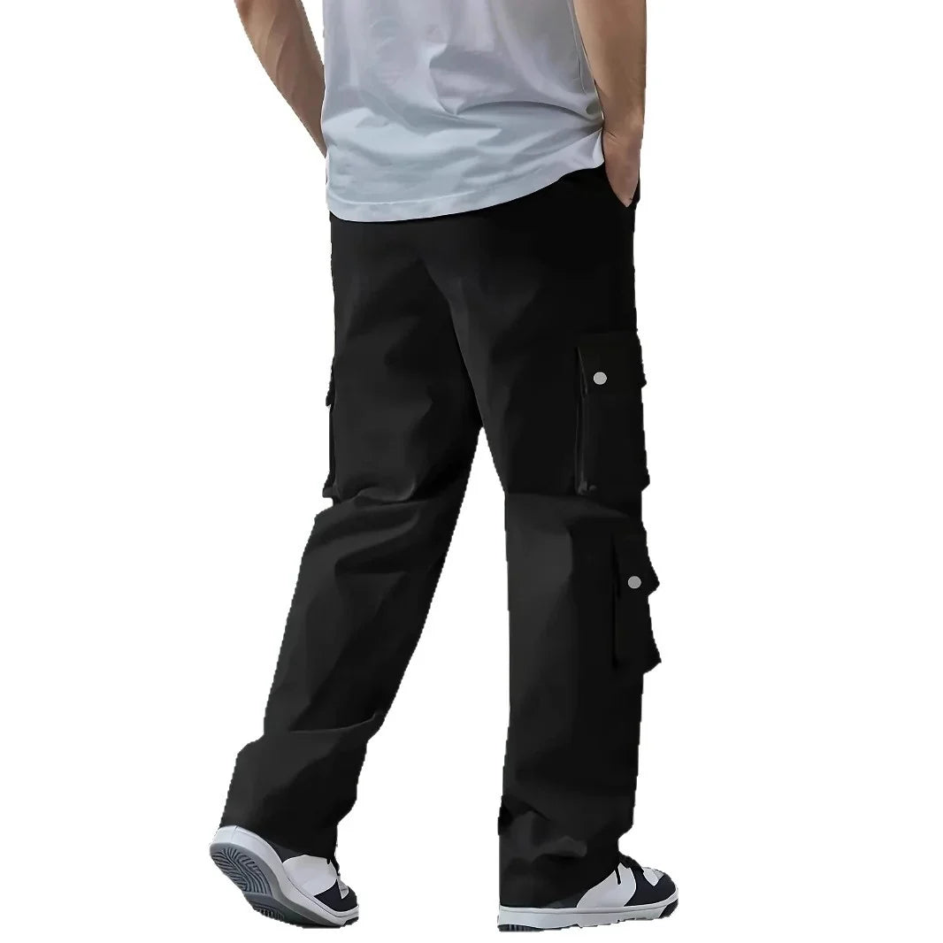 Smith | Cargo Pants Wide Leg Stacked Flap Pockets