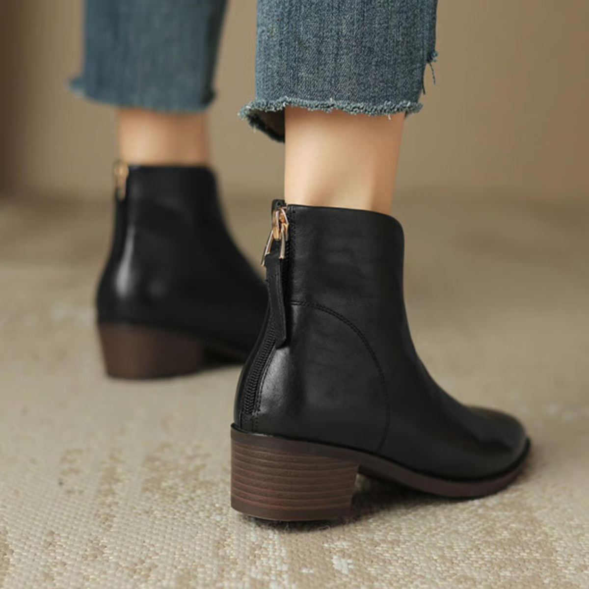 Corien | Boots With Pointed Toes and Block Heels