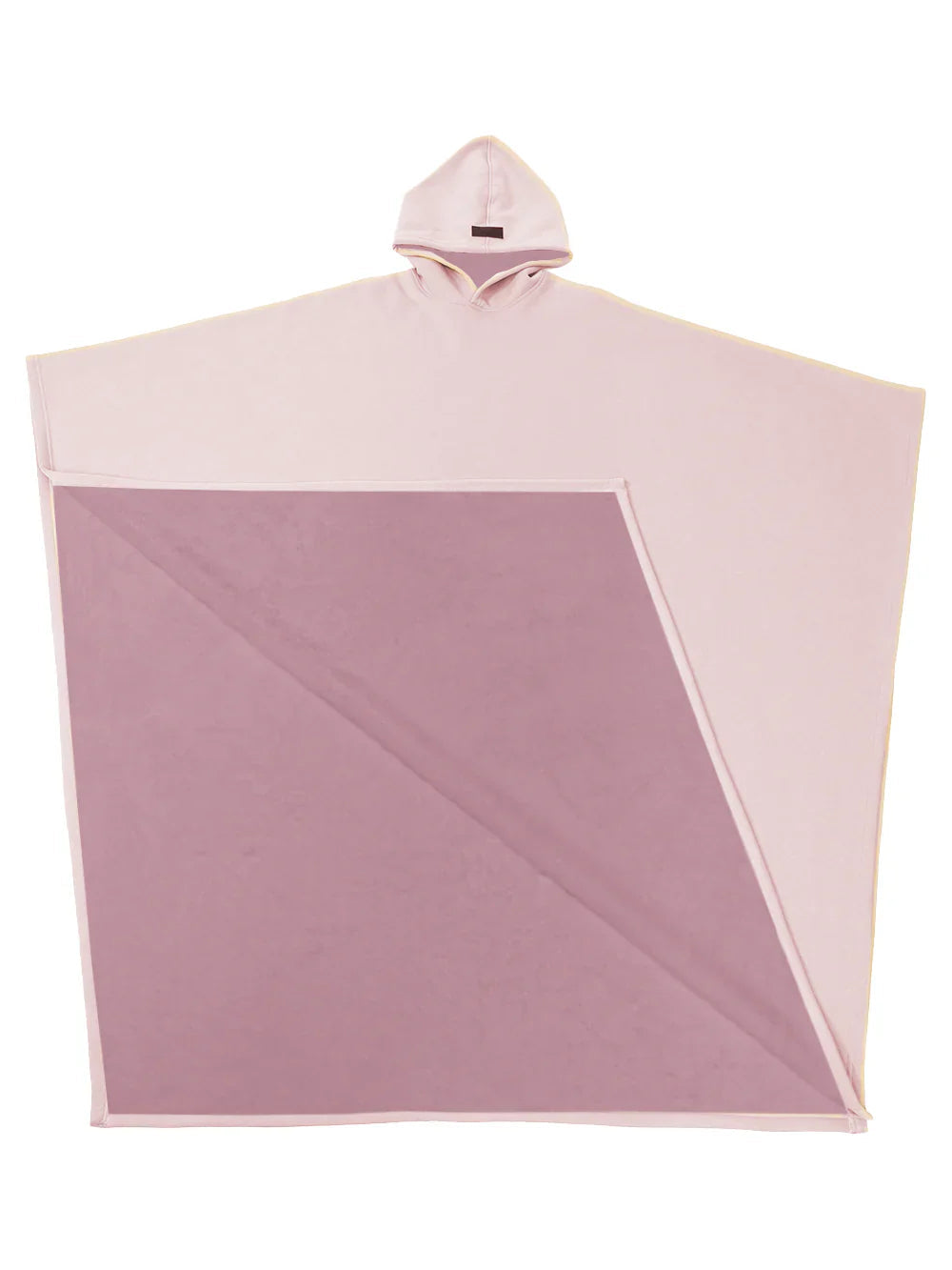 VelvetNomad | Hooded Blanket Poncho With Soft-Looking Lining