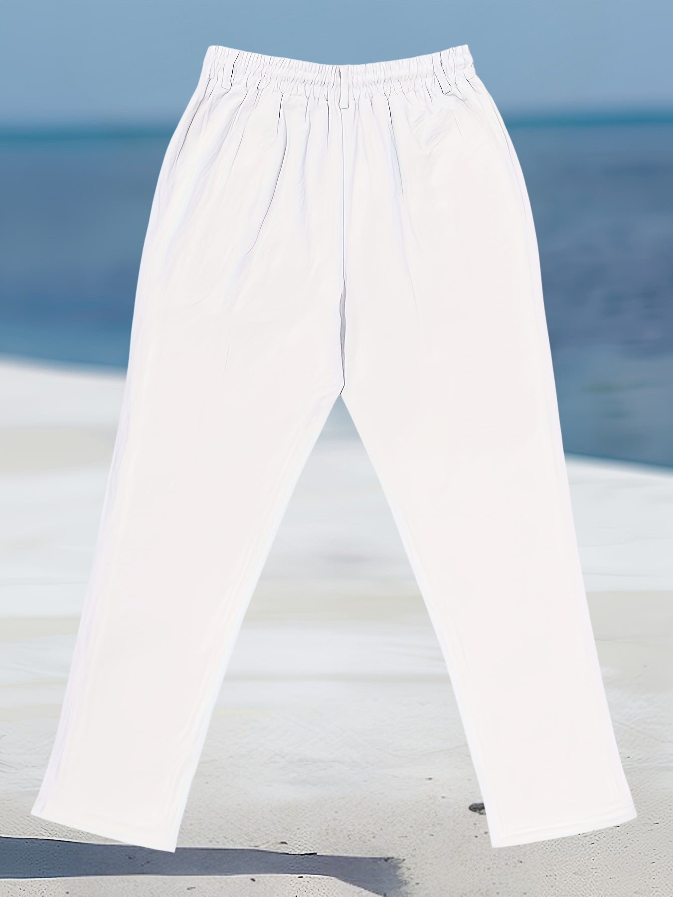 Aznar - Relaxed Drawstring Straight Leg Pants