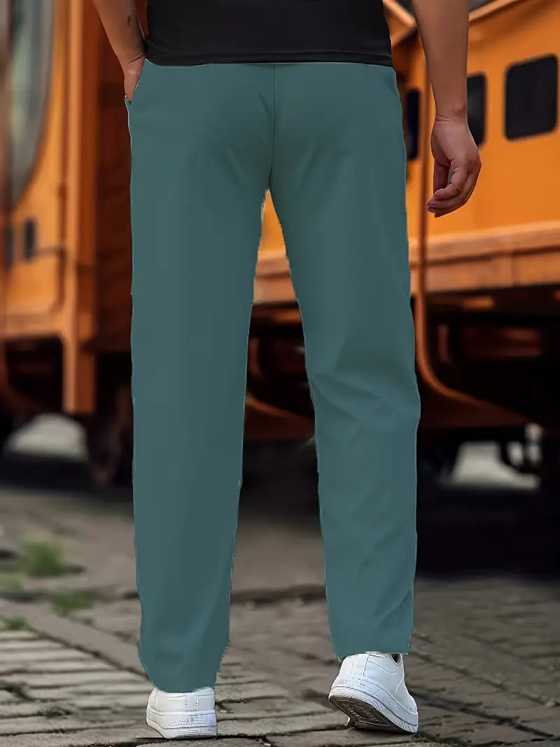 Travys | Straight Leg Drawstring Pocket Joggers