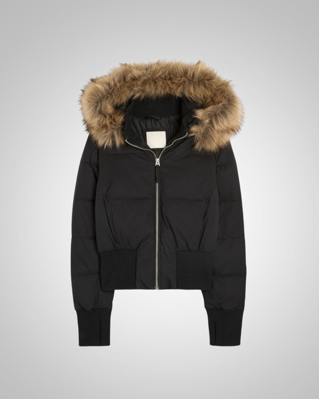 Isabel | Puffer Jacket with Faux Fur Hood