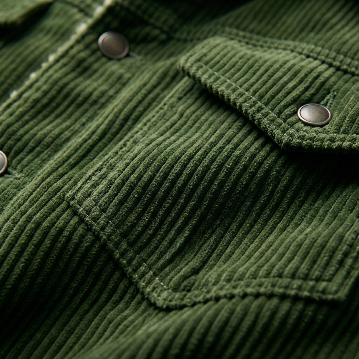 Jochen | Jacket With Corduroy Texture and Plush Collar