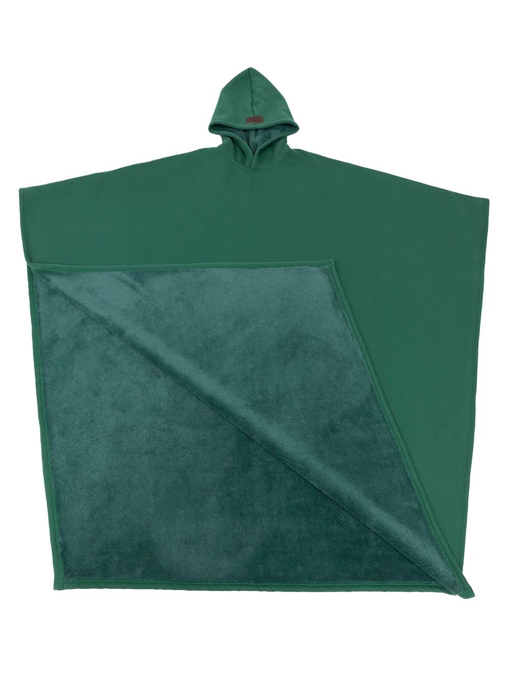 VelvetNomad | Hooded Blanket Poncho With Soft-Looking Lining