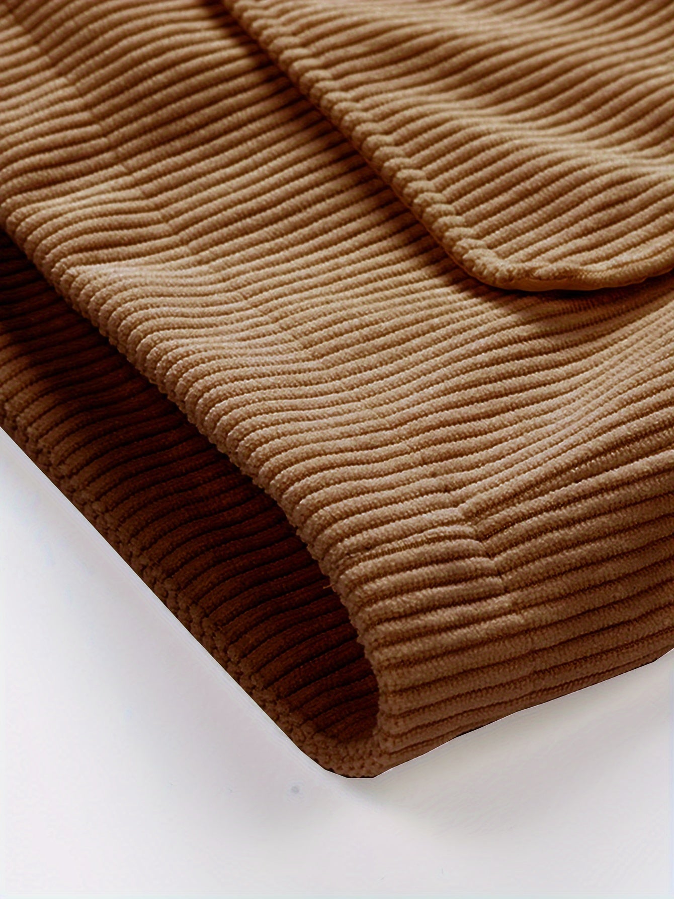 Jacques | Hooded Long Sleeve Corduroy Jacket