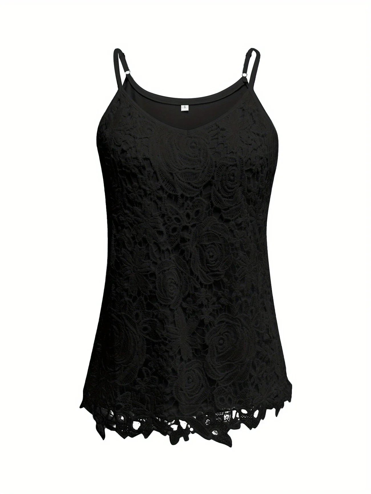 Juna | Lace V Neck Sleeveless Camisole Top