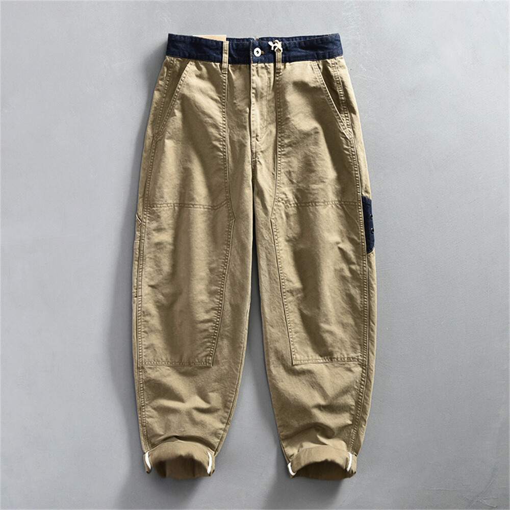 Lgnacio | Cargo Pants with Tapered Legs and Pockets