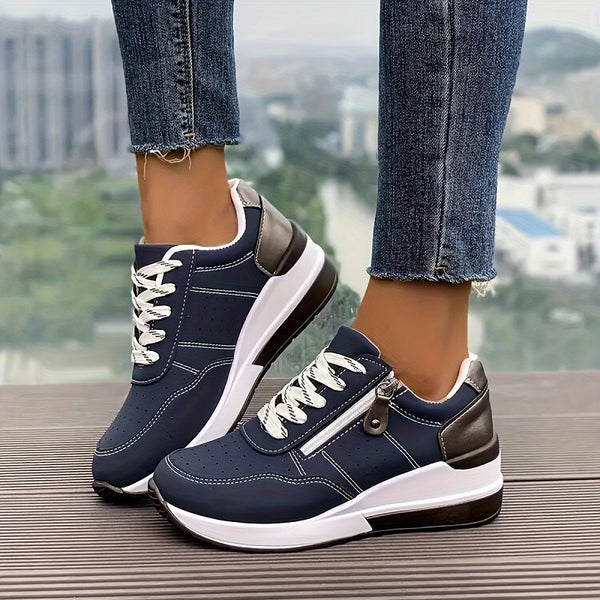 Rejean - Lace Up Platform Sneakers
