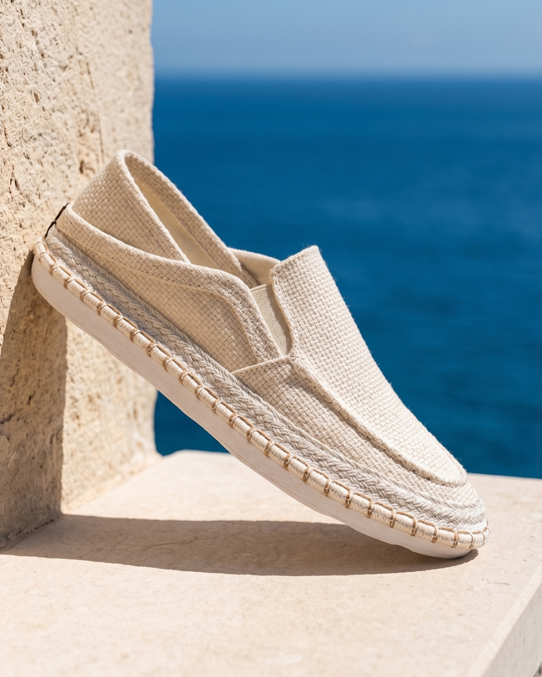 Gayel | Slip-On Woven Espadrille Casual Loafers