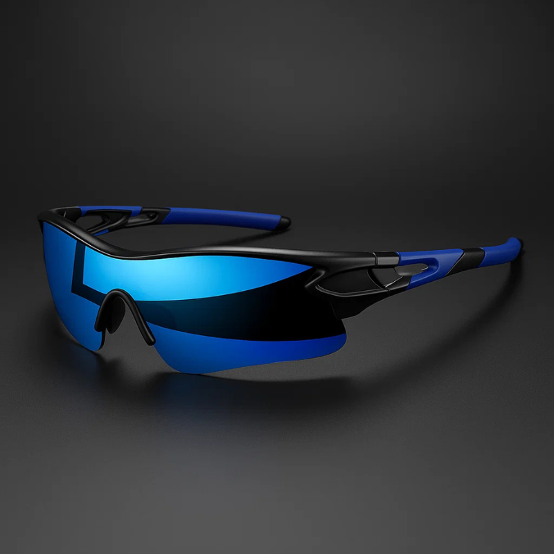 Orionflex | Mirrored Wraparound Cycling Sunglasses