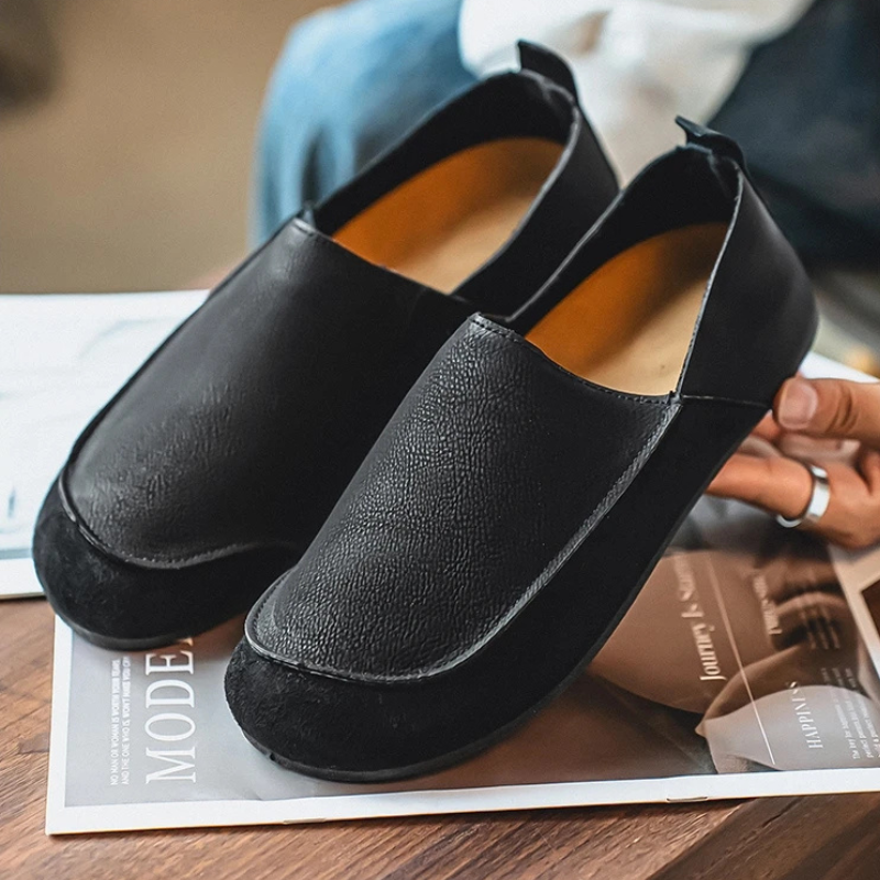Hersch | Slip On Round Toe Casual Shoes