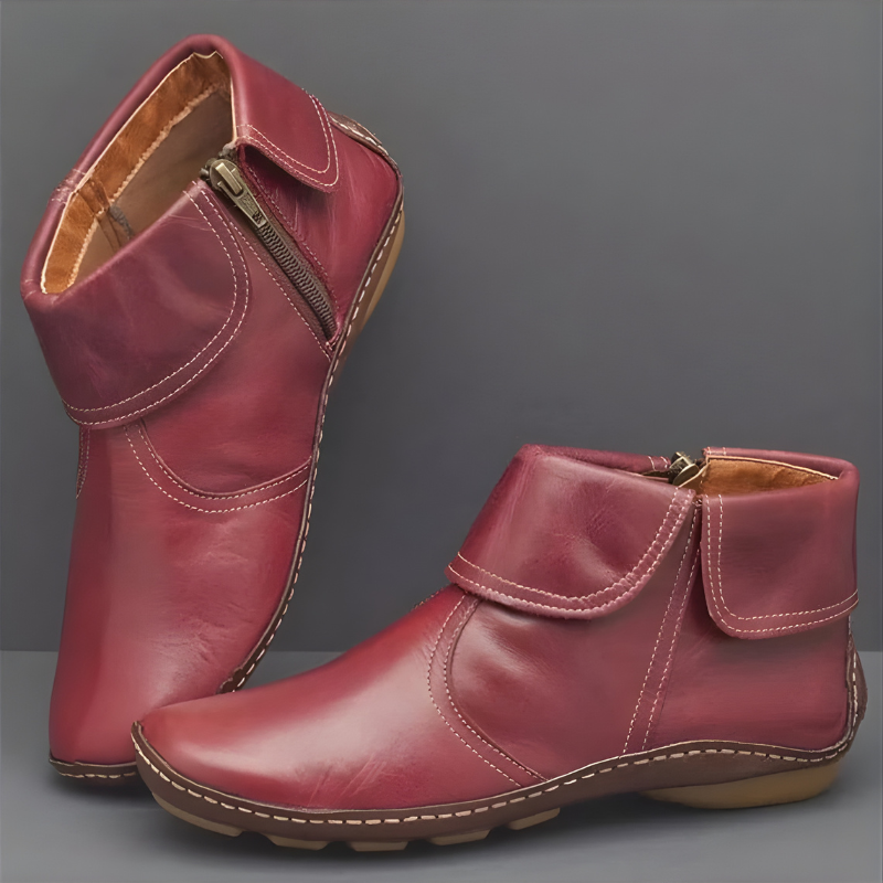 Doorthy | Side Zip Ankle Boots