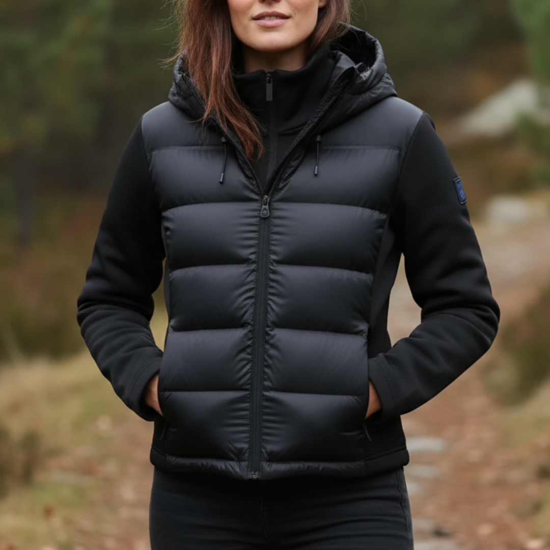 Sylvavilda | Slim-Fit Hooded Down Jacket