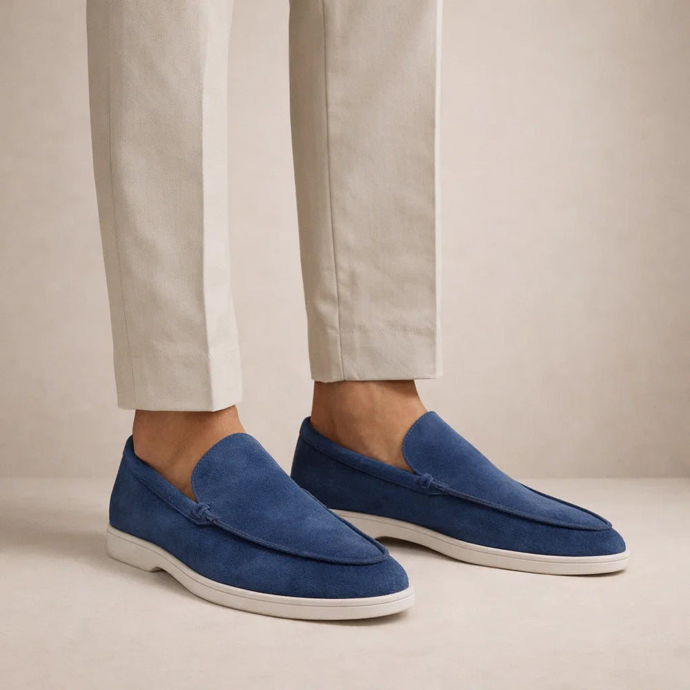 Marcel | Loafers Slip On Moc Toe Suede-Style