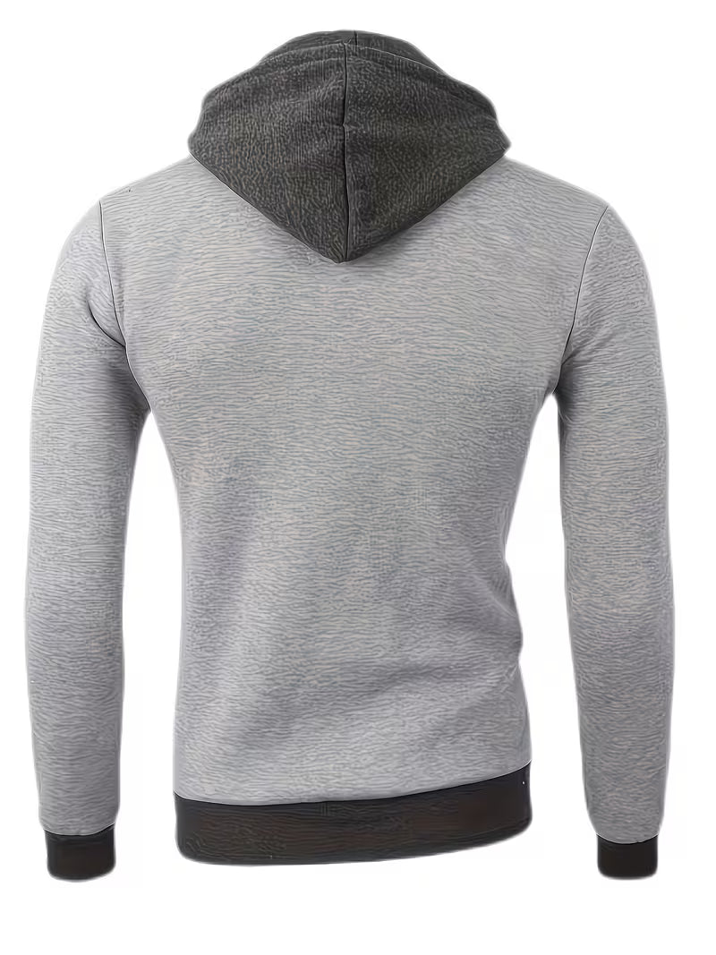 Griffiths | Hooded Color Block Zip Jacket