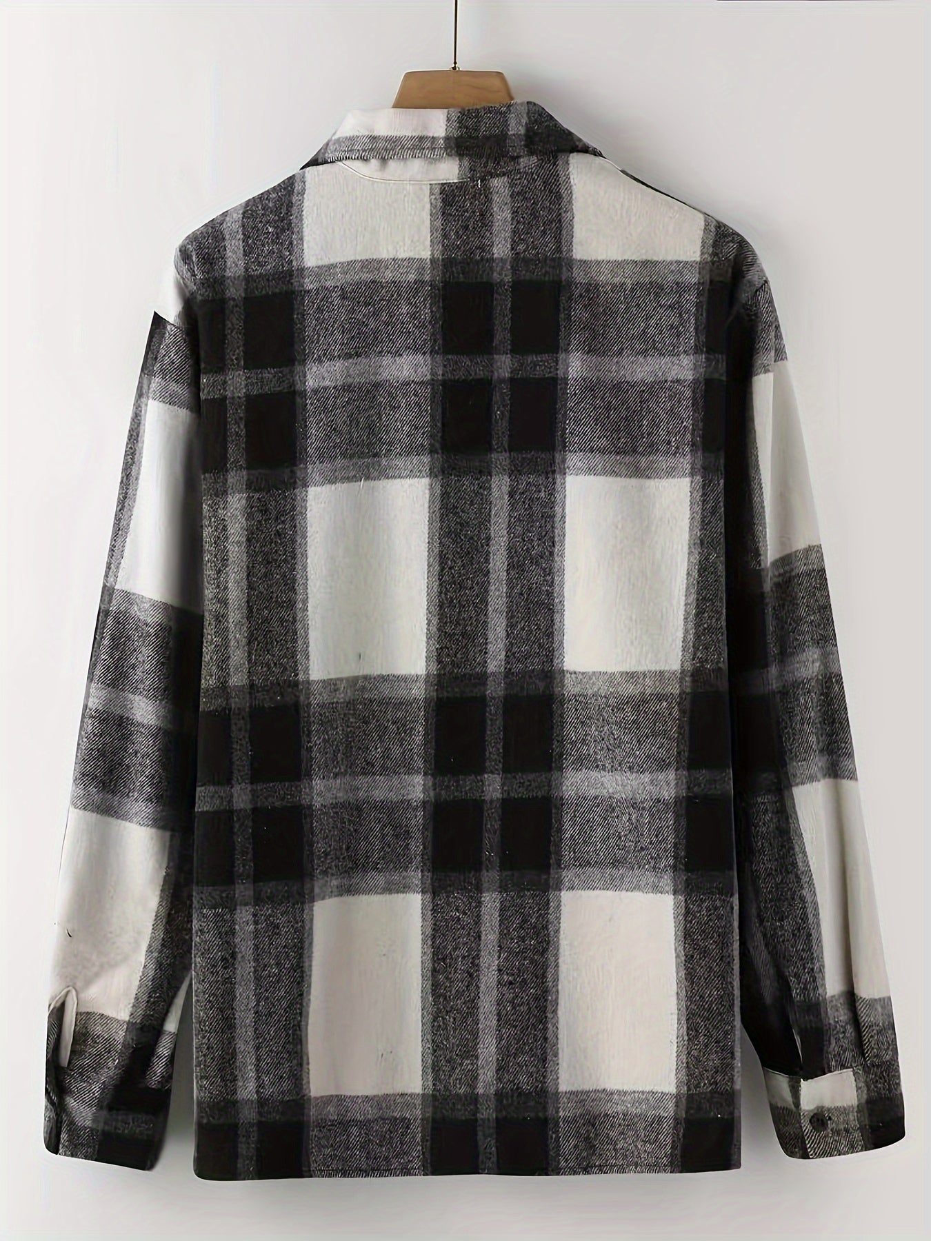 Bobby | Plaid Long Sleeve Shirt Jacket