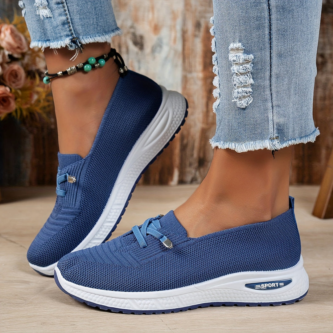 Olympe | Mesh Slip-On Walking Sneakers