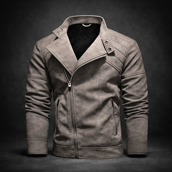 Jure | Moto Style Zip Front Jacket